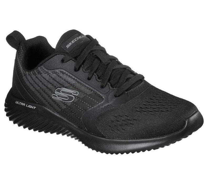 Skechers Bounder - Verkona - Mens Sneakers Black [AU-MK7893]